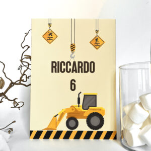 QUADRETTO da tavolo "LAVORI IN CORSO"