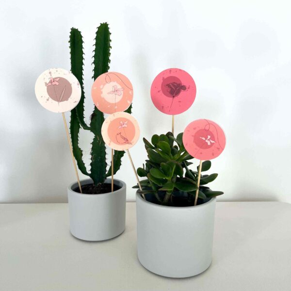 SET DECORAZIONI grande "UCCELLINI" (6pz) - immagine 4