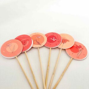 SET DECORAZIONI piccolo "UCCELLINI" (6pz)