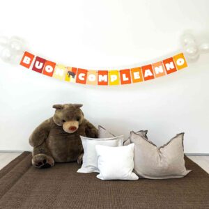 FESTONE BUON COMPLEANNO "SAFARI"