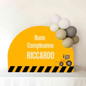 SFONDO DA TAVOLO "LAVORI IN CORSO"  Arco