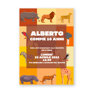 INVITO DIGITALE "SAFARI"