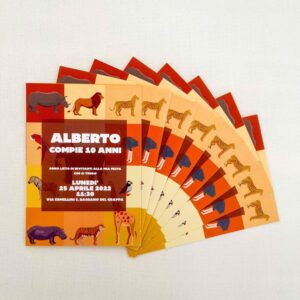 INVITO CARTACEO "SAFARI"