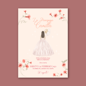 INVITO DIGITALE "PRINCIPESSA"