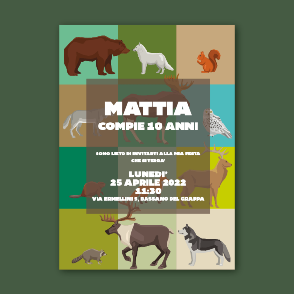 INVITO DIGITALE "BOSCO GEOMETRICO"