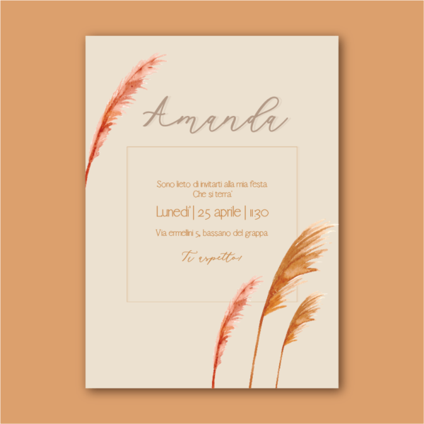 INVITO DIGITALE "PAMPAS"