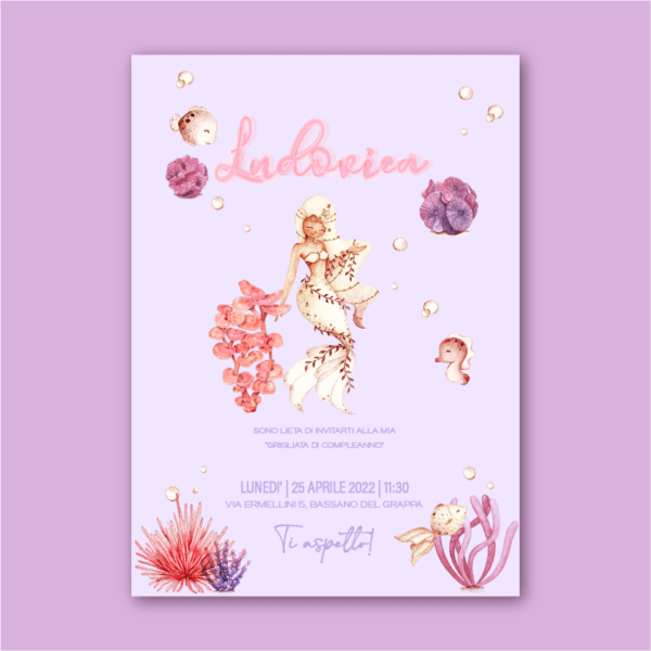 INVITO DIGITALE "SIRENA"